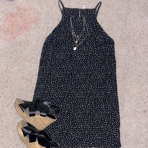 Halter neckline, Summer Dress.